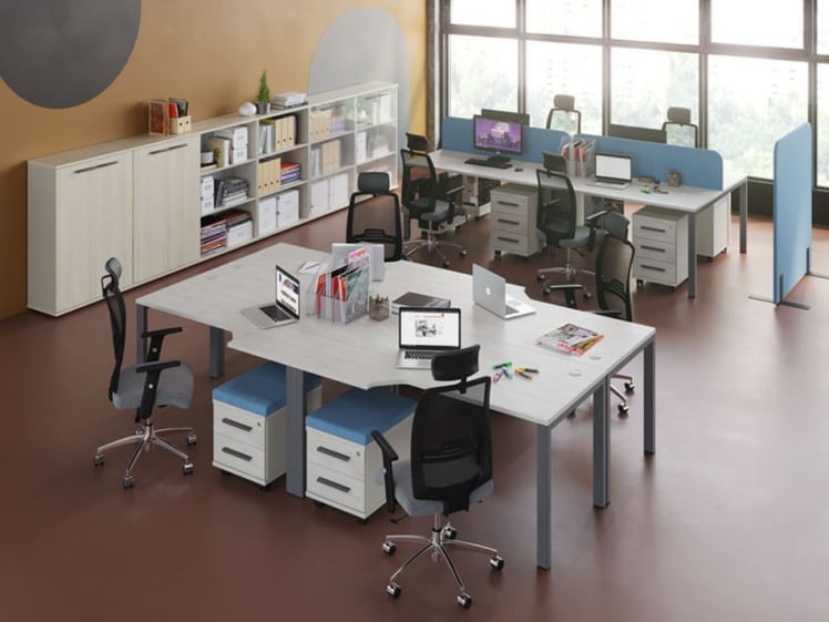 Приставка на 2 стола Нев Лине НЛН36377524 Дуб шамони светлый / New Line NLN36377524_1