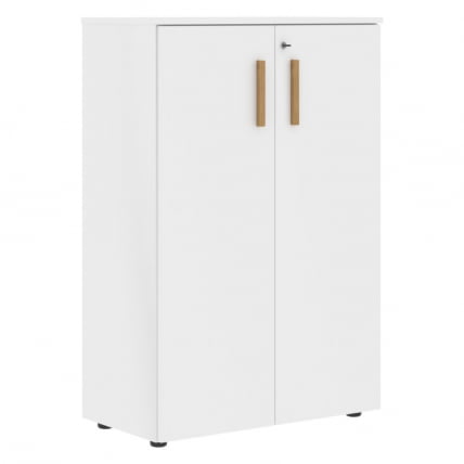 Шкаф с глухими средними дверьми Форта ФМC 80.1(З) Белый премиум / Forta FMC 80.1(Z)_0