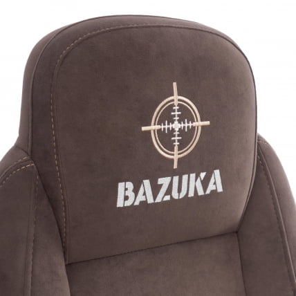 Кресло геймерское БАЗУКА металБЛ велюр, коричневый, 6 / BAZUKA metalBL_10