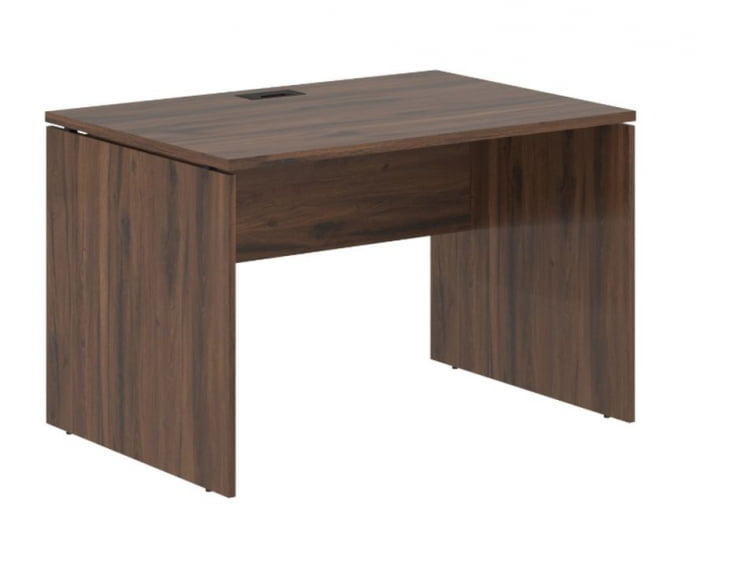 Стол письменный ЕДИС ЕДСТ 1180 Дуб Денвер темный Черный / EDIS EDST_0