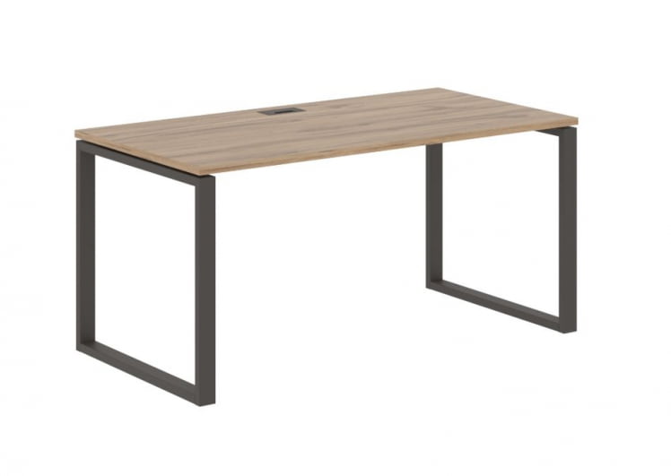 Стол письменный ЕДИС ЕКСТ 1580 Дуб Денвер светлый Мокко / EDIS EQST_0