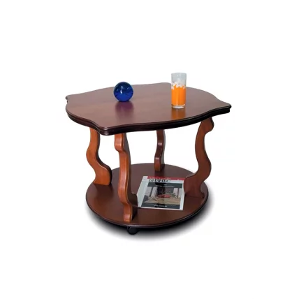 Стол журнальный Берже 4 Средне-коричневый_0