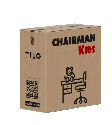 Детское кресло CХАИРМАН КИДС 122 Черный-желтый / CHAIRMAN KIDS_3