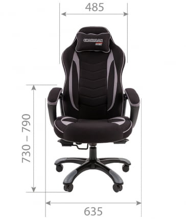 Кресло геймерское CХАИРМАН ГАМЕ 28 Оранжевый-черный / CHAIRMAN GAME_4