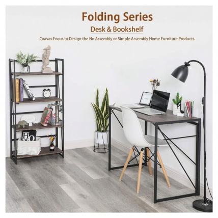 Стеллаж на металлокаркасе БРАБИКС ЛОФТ СХ-001 Дуб натуральный / BRABIX LOFT SH-001_13