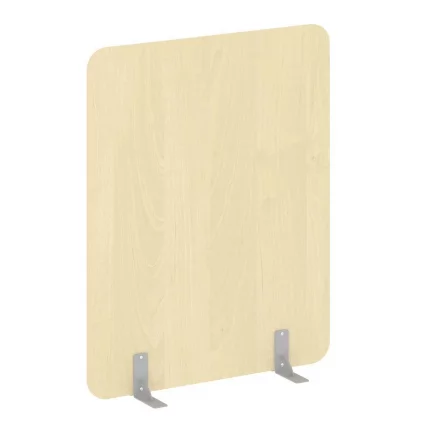 Перегородки на металлических опорах на фетровых подпятниках Р-лине ДП.Ф-120-150 Клен / R-line DP.F-120-150_0