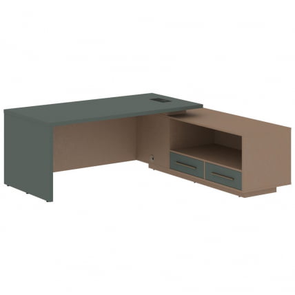 Стол руководителя правый ВЕЛИОН ВCТ 2119 Р Нефрит Кобра / VELION VCT R_0