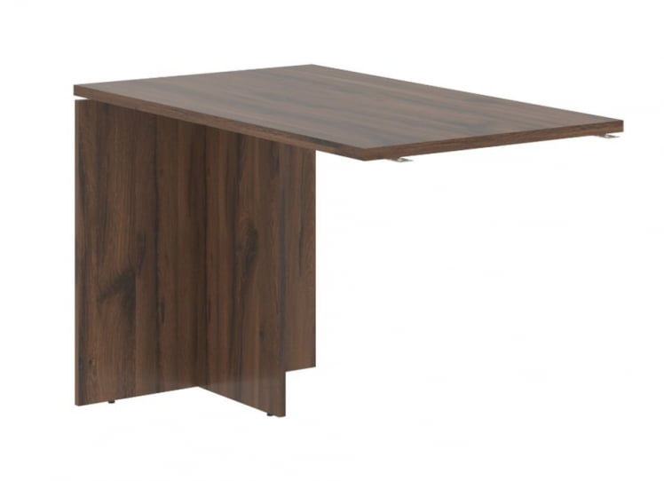 Брифинг-приставка ЕДИС ЕДБ 1167 Дуб Денвер темный Белый / EDIS EDB_0