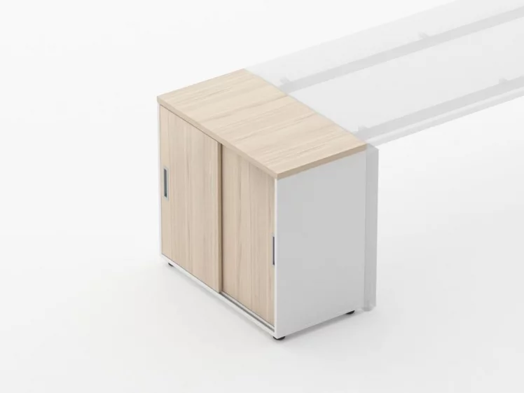 Тумба-купе Дека 9.02.08 Туя/Белый / Deka_2