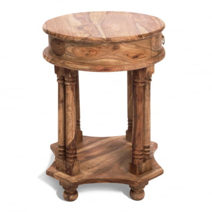 Кофейный стол Бомбей - 1149 палисандр, 45*45*60 см, Натурал тинтед (натуральный тонированный) / Natural tinted_11