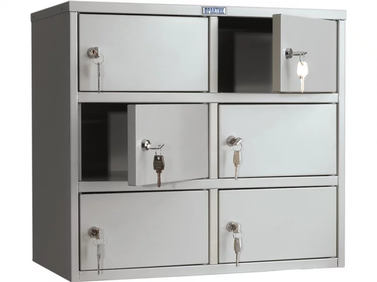 Индивидуальный шкаф кассира металлический АМБ-45/6 / AMB-45/6_0
