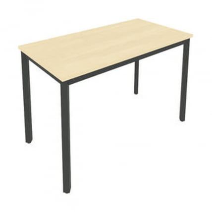 Стол письменный на металлокаркасе СЛИМ СЙСТЕМ С.СП-4.1 Клен-Антрацит / SLIM SYSTEM_0