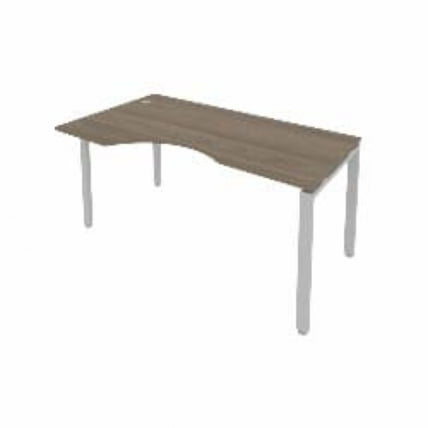 Стол письменный МЕТАЛ СЙСТЕМ Б.СА-1 Л Вяз/Серый / METAL SYSTEM_0