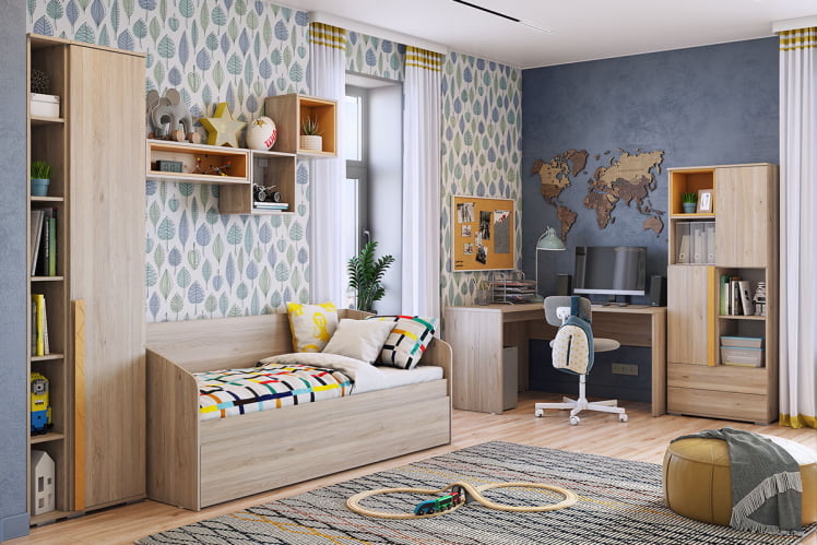 Полка-вкладыш 46 УЛ.46-М горчица / UL.46-M_2