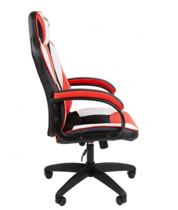 Кресло геймерское CХАИРМАН ДРАЙВ (ГАМЕ) 17 черный/красный/белый / CHAIRMAN (GAME)_2