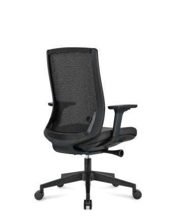 Кресло офисное РУБЙ БЛАCК ЛБ Черный / RUBY BLACK LB_2