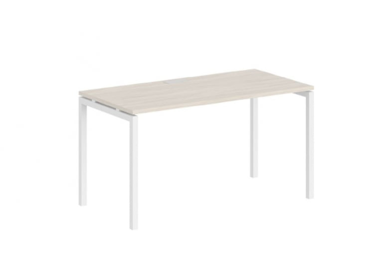 Стол рабочий Сигма СГ.209.ОЛ.63.ВХ Дуб светлый Белый / Sigma SG.209.OL.63.WH_0