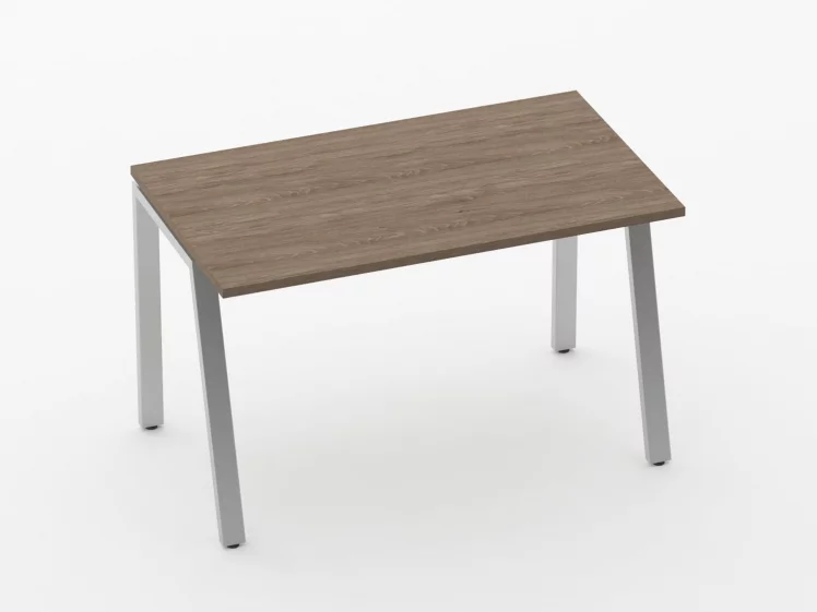 Стол прямой Дека Л-обр. каркас 73.07.12 Дуб Верцаска / Deka_0