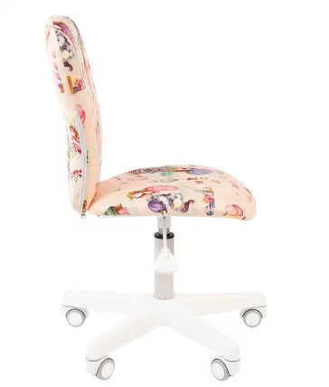 Детское кресло CХАИРМАН ТИН (Кидс) 105 белый пластик Принцессы / CHAIRMAN (Kids)_2