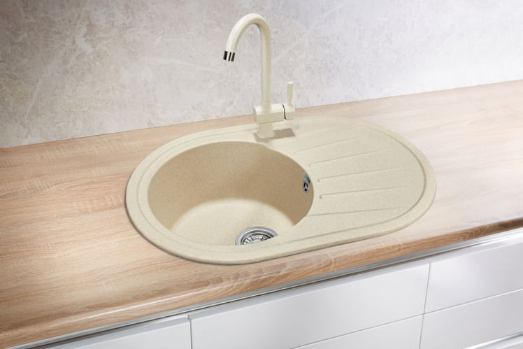 Кухонная мойка СТАНДЭРТ 7601 Бежевый / STANDART_1