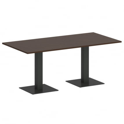 Стол прямоугольный ХОМЕ ОФФИCЕ ВР.СП-5-180.2 Венге Цаво/Антрацит металл / HOME OFFICE VR.SP-5-180.2_0