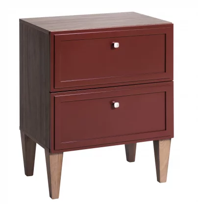 Тумба прикроватная Нортон кармин Нортон (ТП) Кармин / Norton Norton_0