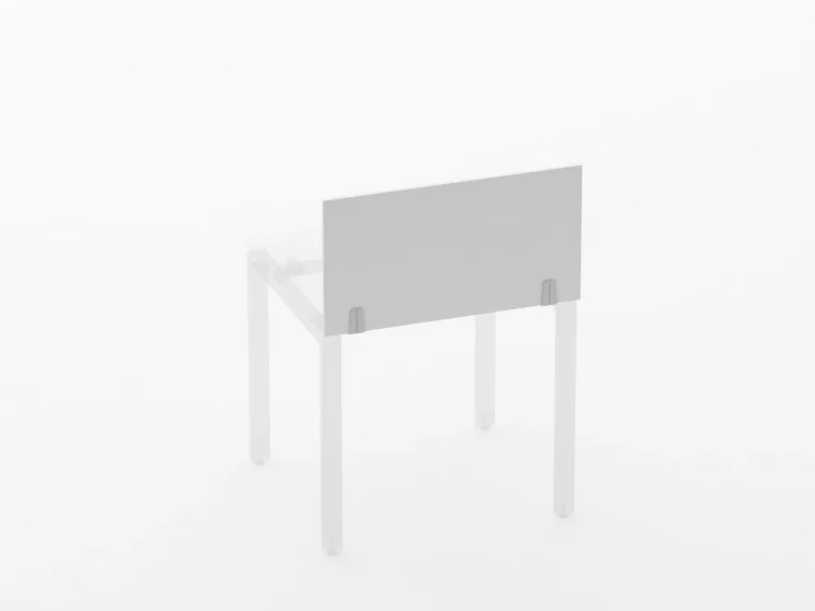 Экран (ЛДСП) Дека 8.12.08 Белый (без крепления) / Deka_0