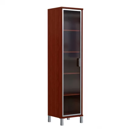 Стеллаж стекло в раме В431.8 Р Бургунди / R_0