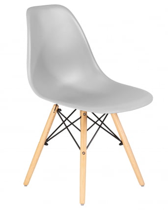 Стул обеденный ДОБРИН ДСВ Светло-серый ГР-01 / DOBRIN DSW GR-01_1