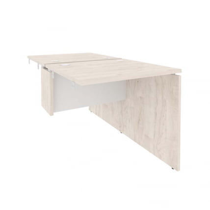 Стол-приставка двойной к опорным элементам ОНИКС О.Д.СПР-0.7 Денвер Светлый/Белый / ONIX O.D.SPR-0.7_0