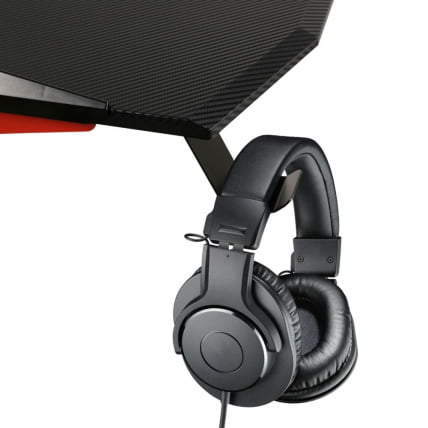 Игровой компьютерный стол СКИЛЛЛ CТГ-003 120КС60 Черный-красный / SKILLL CTG-003 120X60_11