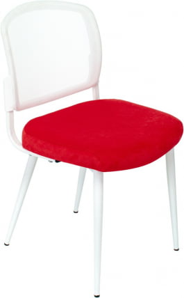 Стулья для кухни Бюрократ КФ-8В Красный 2 шт. / KF-8W_1