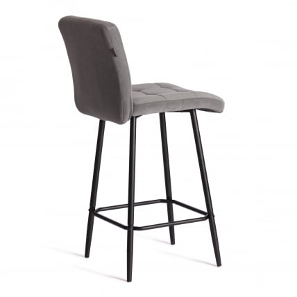 Полубарный стул Медео/Медео велюр, серый, 29, 42х56х102 см / Medeo/Медео_2