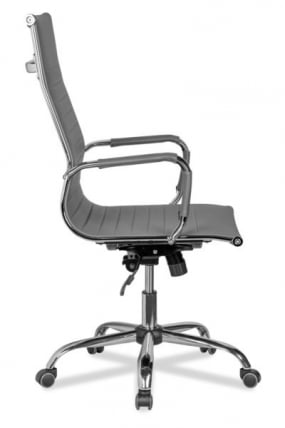 Кресло руководителя CЛГ-620 ЛКСХ-А Грей / CLG-620 LXH-A Grey_4