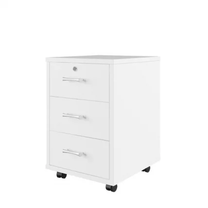 Тумба подкатная с 3 ящиками ТРД29630304 Белая / TRD29630304_0