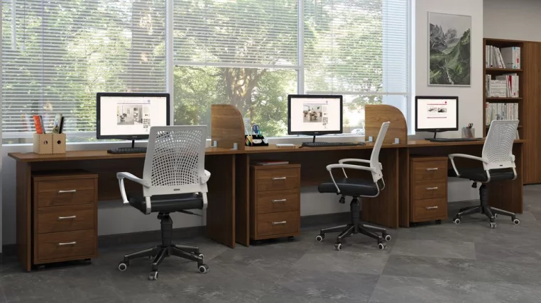 Стол эргономичный левый ТРД29615603 Орех / TRD29615603_1