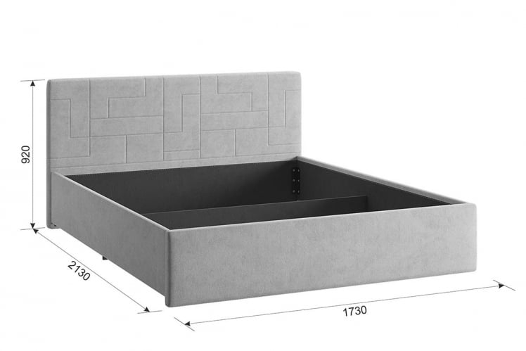 Кровать 1.6 Лора-2 КМ1.6-09.2.1777 Карамель / KM1.6-09.2.1777_3