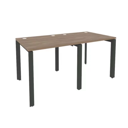 Рабочая станция на П-образном м/к ОНИКС О.МП-РС-2.0.8 Дуб Аризона/Антрацит / ONIX O.MP-RS-2.0.8_0