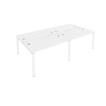 Рабочая станция на 4 раб.места Метал Сйстем Б.СМ-4.3 Белый / Metal System_0