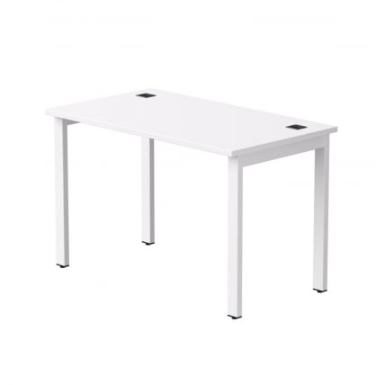 Стол прямой на металлокаркасе, опоры 45 гр Еверпроф ЕВО 254С002 Белый / Everprof EVO 254S002_0