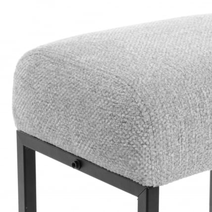 Пуф Чарли Лукс/Чарли Люкс П велюр/букле, ВТ шапе силвер / Charli Lux/Чарли VT shape silver_2