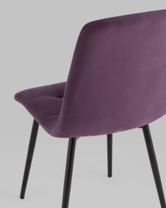 Стул Оливер велюр Фиолетовый / Oliver_3