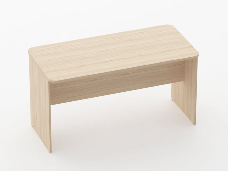 Стол для переговоров Глассй 1.16.14 Дуб молочный / Glassy_0