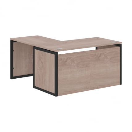 Стол письменный угловой правый КСТЕН-КП КСКПCТ 1415Х Р Дуб Сонома Антрацит / XTEN-QP XQPCT 1415H R_0