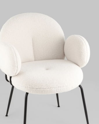 Кресло Нина белый / Nina_6