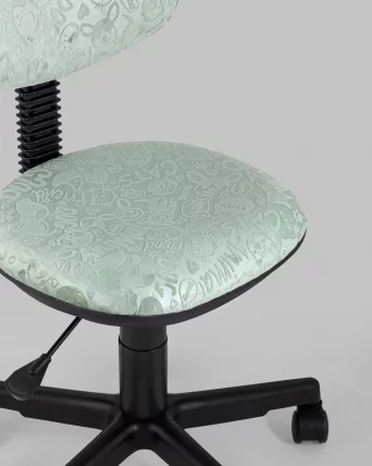 Кресло компьютерное детское УМКА Кат анд Догс Зеленый / Cat and Dogs_7