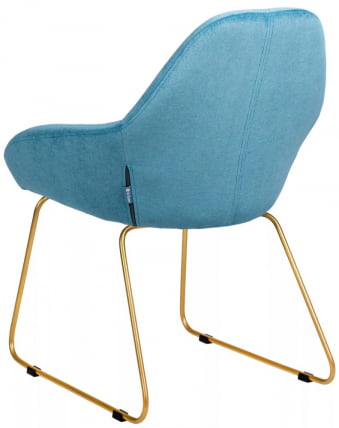 Стул Кент (С) Блю/Линк Золото / Kent_1