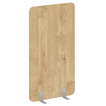 Перегородки на металлических опорах на фетровых подпятниках Р-лине ДП.Ф-100-180 Тиквуд Светлый / R-line DP.F-100-180_0