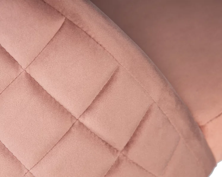 Стул барный ДОБРИН МИЛАНА Пудрово-розовый велюр МДЖ9-32 / DOBRIN MILANA MJ9-32_7