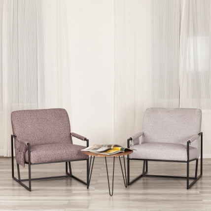 Кресло Чарли ЛУКС/Чарли Люкс велюр/букле, ВТ шапе воод росе, 70х80х82 см / Charli LUX/Чарли VT shape wood rose,_13